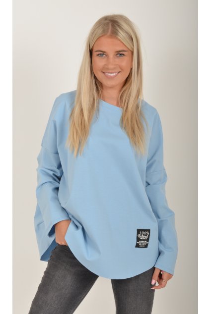 Baby blue mikina ES5444