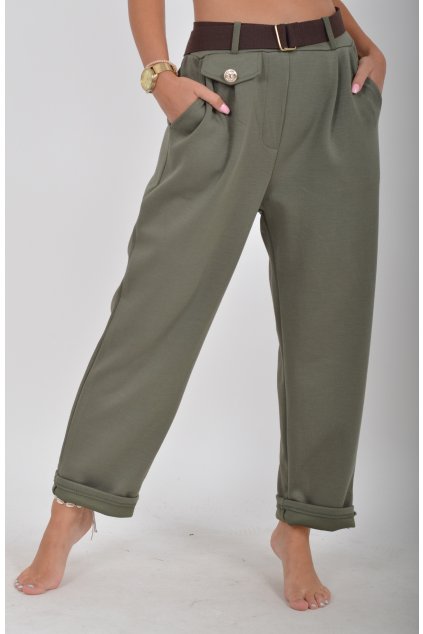 Khaki kalhoty ES5446