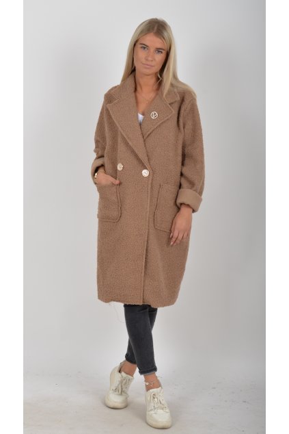 Hnědý kabátek ES5590