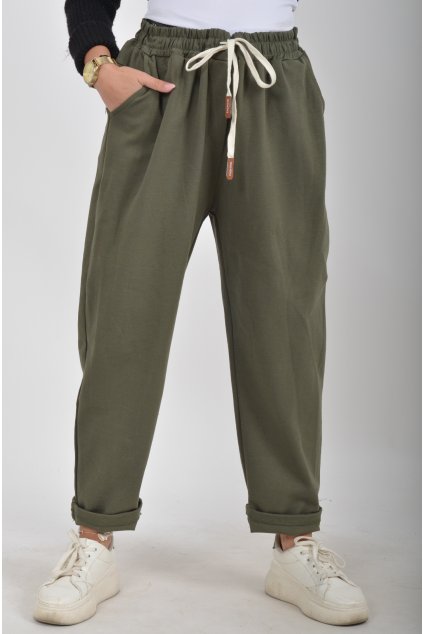 Khaki kalhoty ES5698