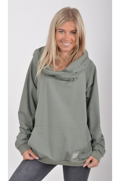 Khaki mikina ES5671