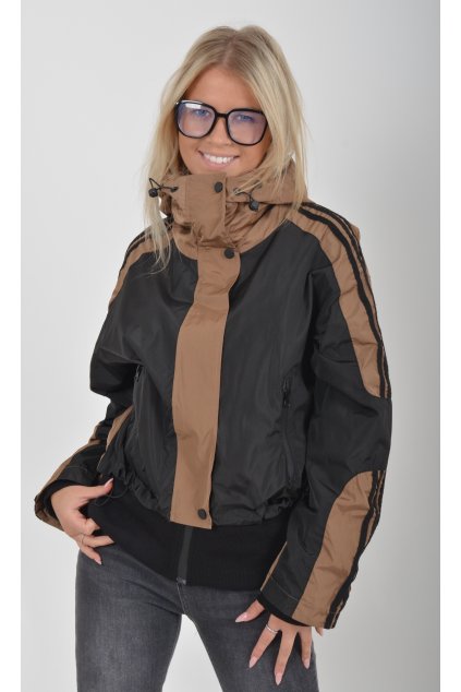 Čokoládová větrová bunda ES5801