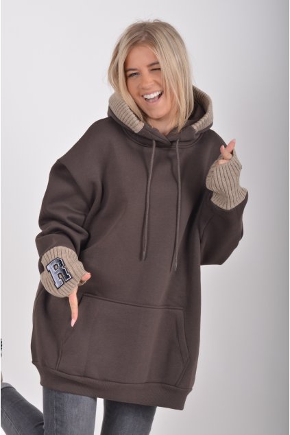 Čokoládová mikina ES5805