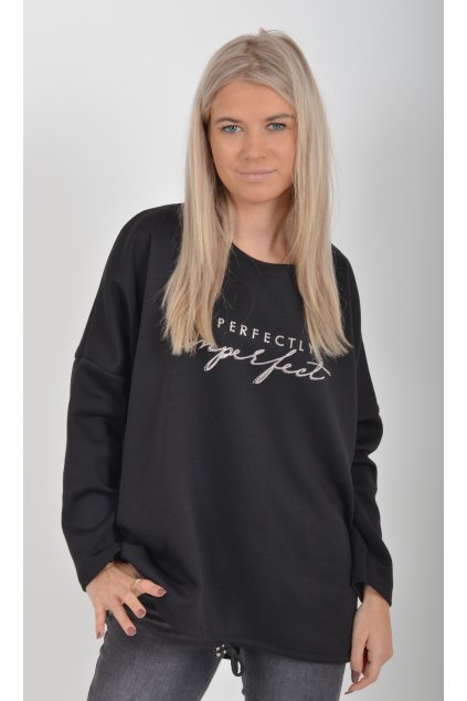 Černá mikina ES5909