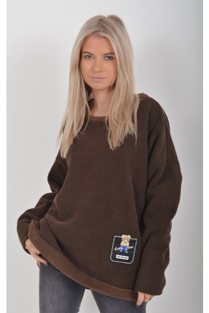 Čokoládová mikina ES5949