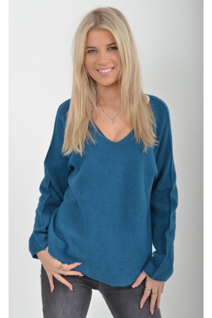 Petrolejový svetr ES5990