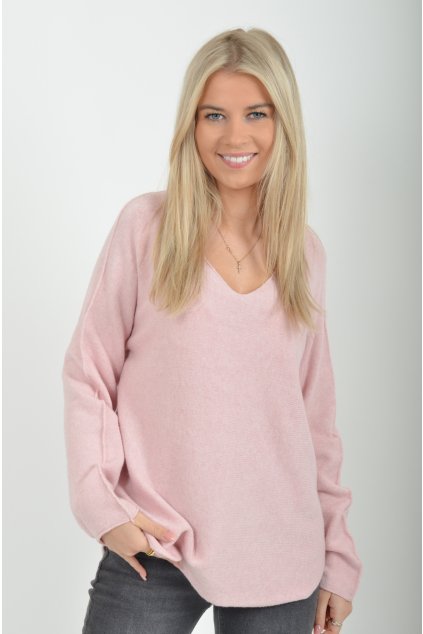 Starorůžový svetr ES5996