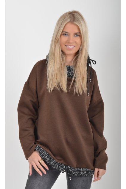 Čokoládová mikina ES6010