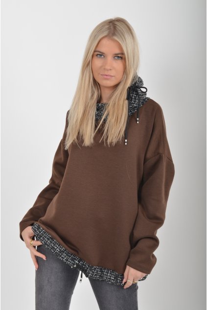 Čokoládová mikina ES6010