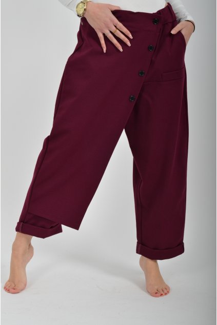 Bordó kalhoty ES6071