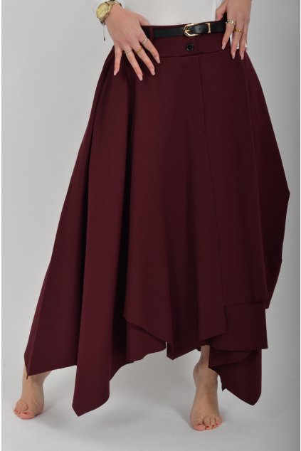 Bordó sukně ES6077