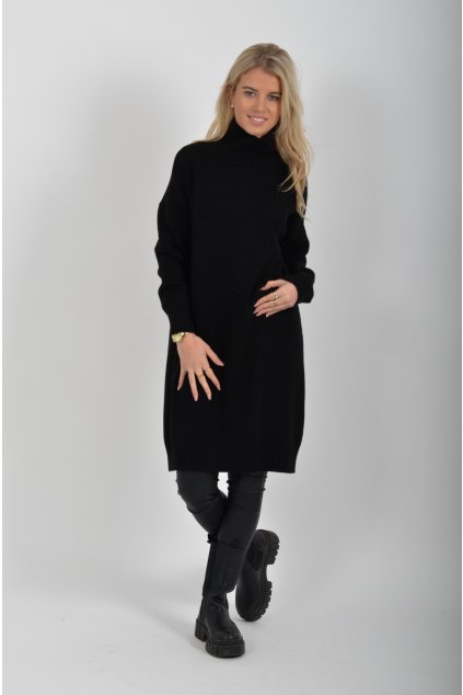 Černé šaty ES6076