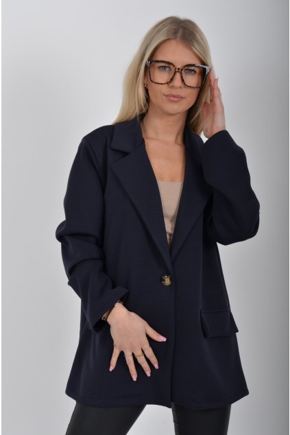 Tmavě modré sako ES6134