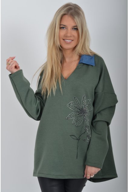 Khaki halenka ES6153