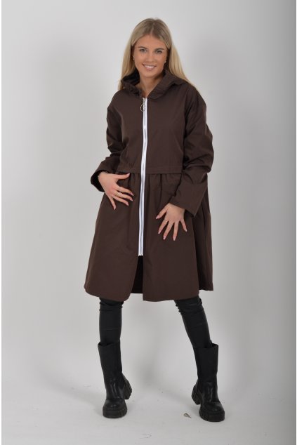 Čokoládová bunda/parka ES6179