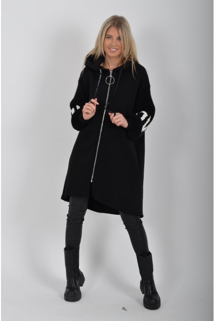 Černá mikina ES6181