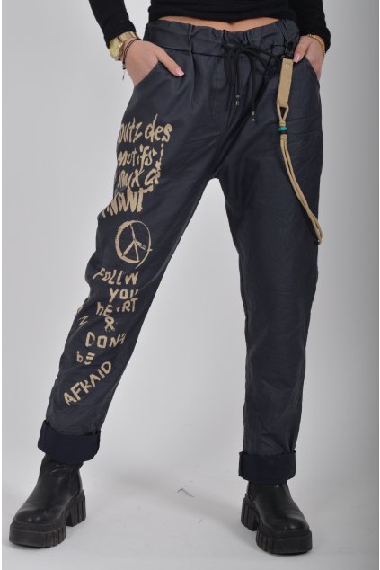 Tmavě modré kalhoty ES6190