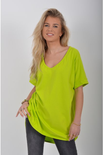 Limetkové tričko ES6232