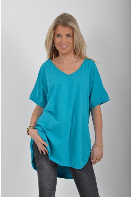 Tyrkysové tričko ES6234