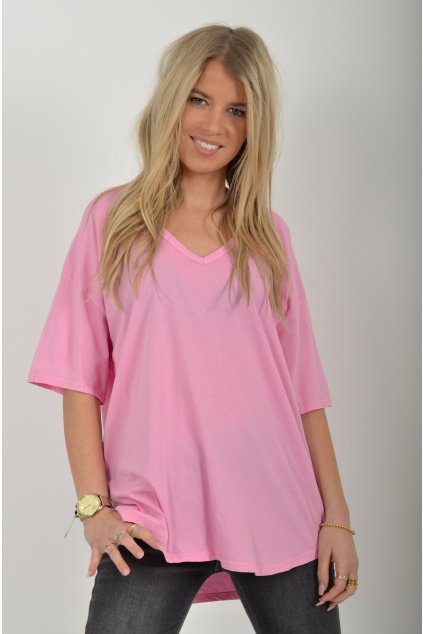 Růžové tričko ES6250