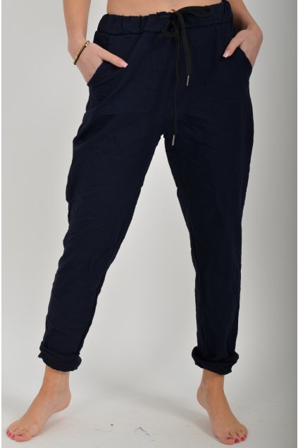 Tmavě modré kalhoty ES6267