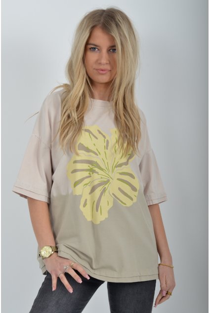 Béžové tričko ES6275