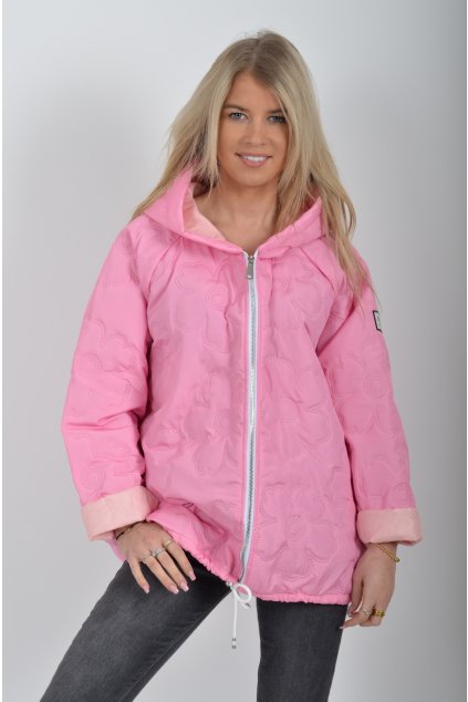 Růžová bunda ES6325
