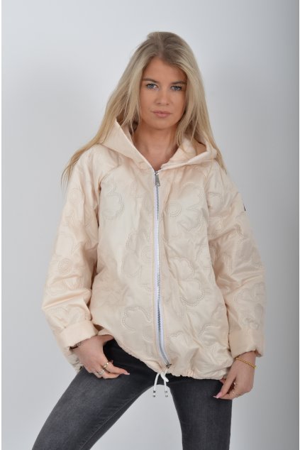 Béžová bunda ES6326