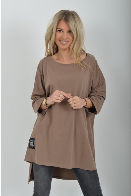Cappuccino oversize tričko ES6341