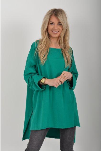 Zelené oversize tričko ES6345