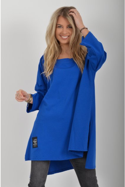 Modré oversize tričko ES6346