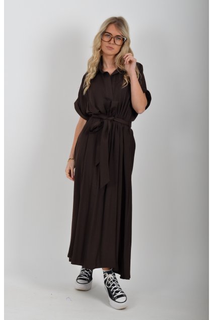 Čokoládové šaty ES6349