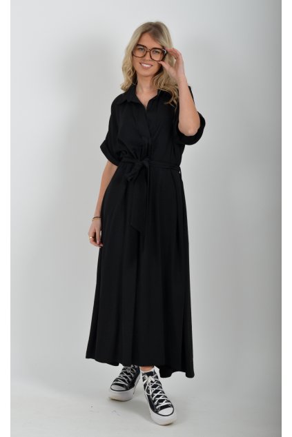 Černé šaty ES6353