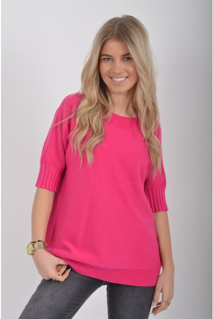 Růžový svetr ES6410