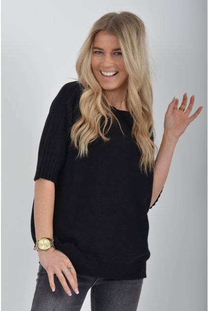 Černý svetr ES6411