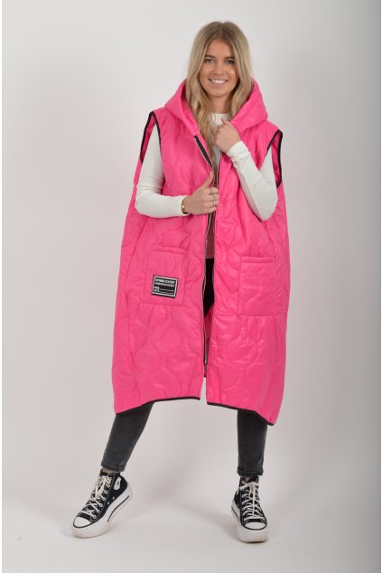 Růžová vesta ES6420