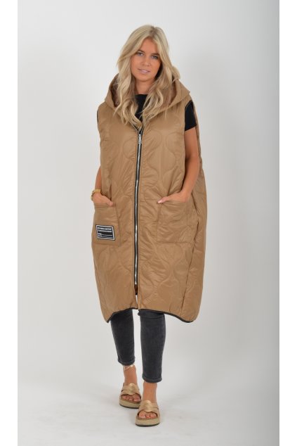 Béžová vesta ES6426