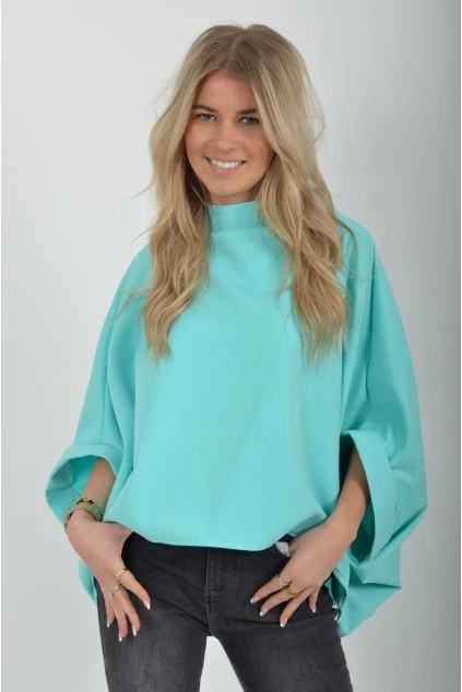 Tyrkysová halenka ES6482