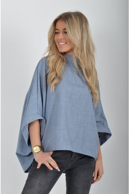 Světle modrá halenka ES6486