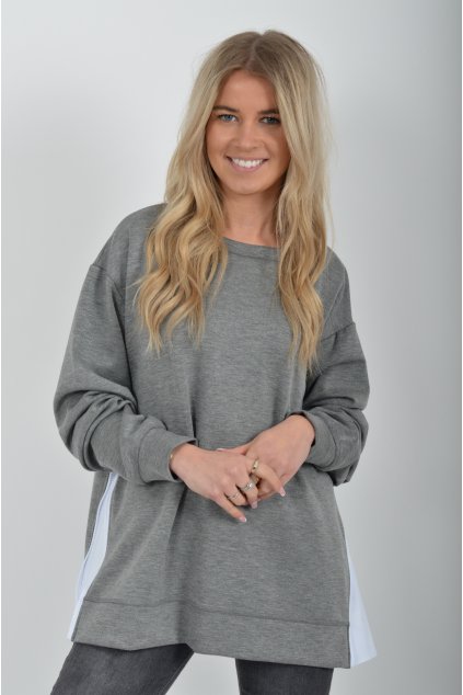 Šedá mikina ES6491