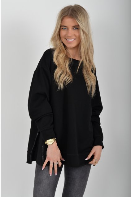 Černá mikina ES6492