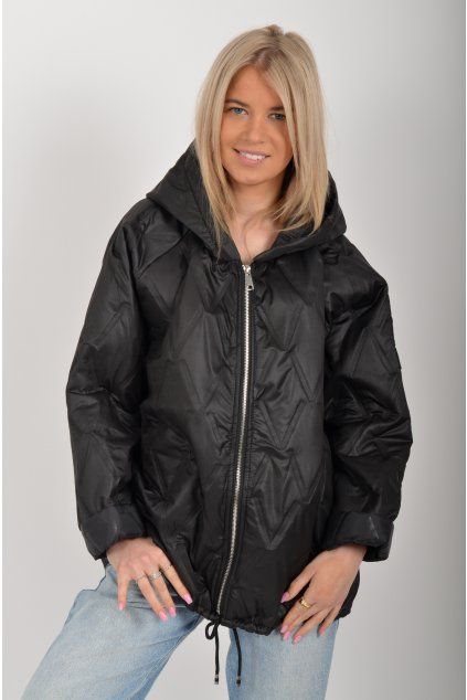 Černá bunda ES6501