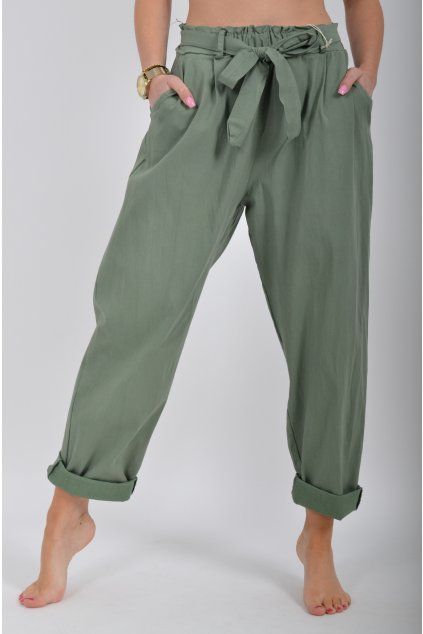 Khaki kalhoty ES6513