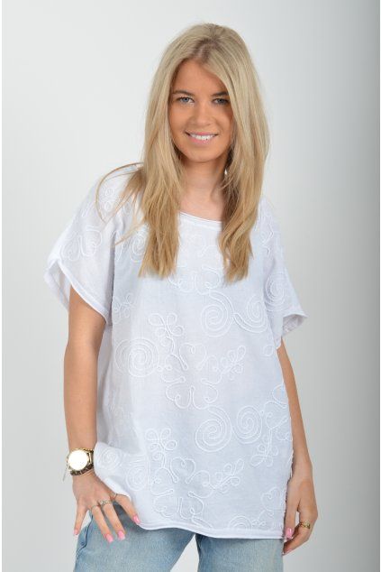 Bílé tričko ES6533