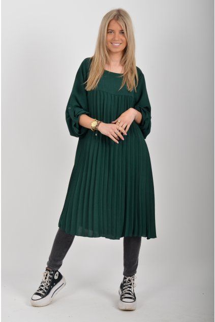 Smaragdové šaty ES6547
