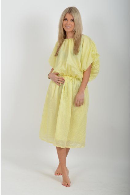 Žluté šaty ES6561
