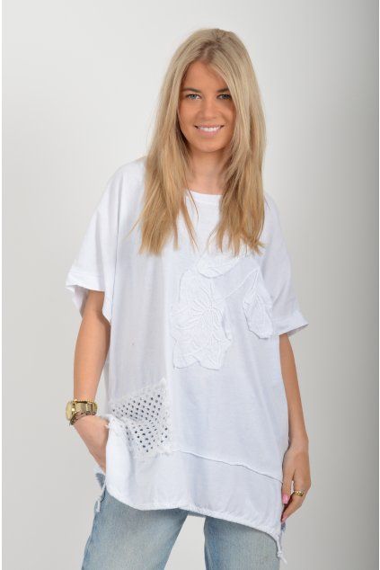 Bílá halenka ES6591