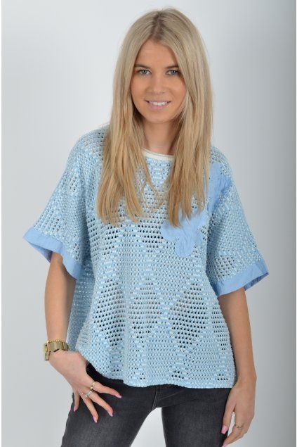 Modrý svetřík ES6615