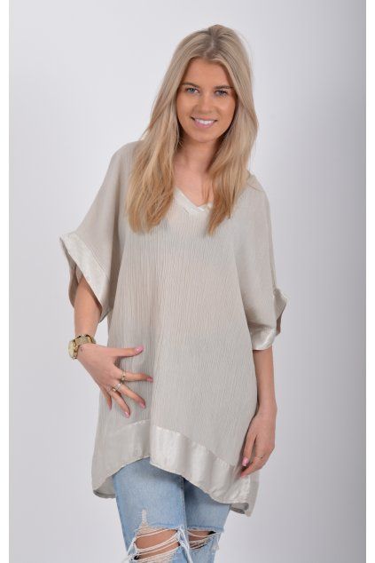 Béžová halenka ES6664