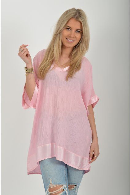 Růžová halenka ES6671